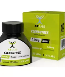 Clenbutrex 40mcg 60 pills - XT Labs