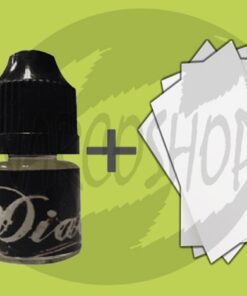 DIABLO K2 LIQUID SPRAY ON PAPER