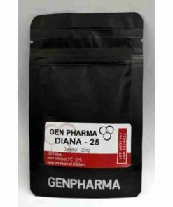 Diana 25mg 100 tablets - Gen Pharma