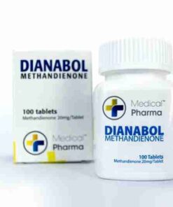 Dianabol (Methandrostenolone) 20mg/tab 100 tabs - Medical Pharma Steroids USA